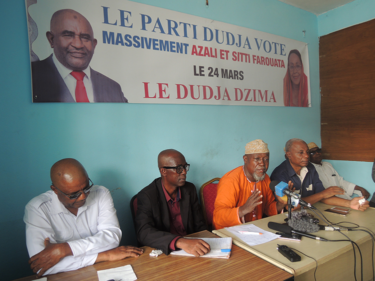 image Élection anticipée 2019 / Le parti Dudja soutient Azali Assoumani
